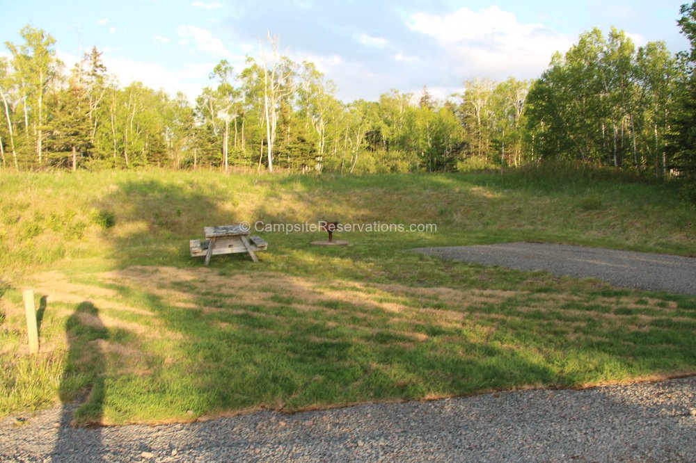 Photo of Campsite 52 in Five Islands Provincial Park Campground at Five